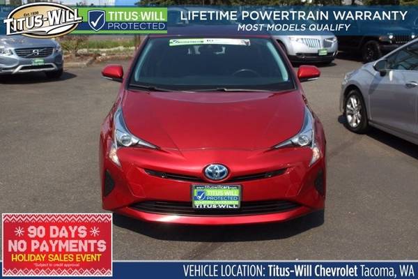 2018 Toyota Prius Electric Three Hatchback - cars & trucks - by... for sale in Tacoma, WA – photo 2