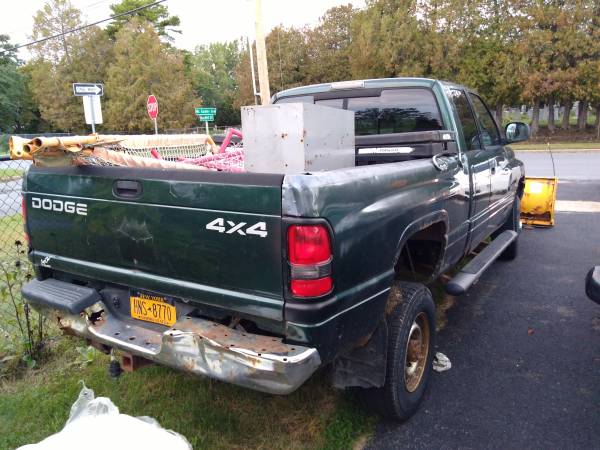2002 Dodge Ram 4X4 2500 Quad cabwith Plow for sale in Plattsburgh, New York, VT – photo 4