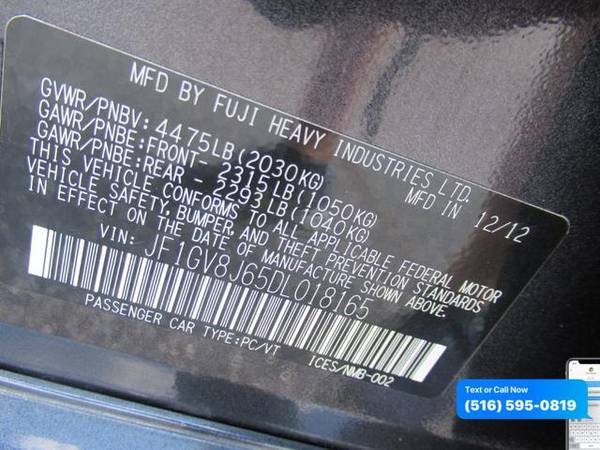 2013 Subaru Impreza Sedan WRX 4dr Man WRX STI Limited - Good or Bad... for sale in Massapequa, NY – photo 15
