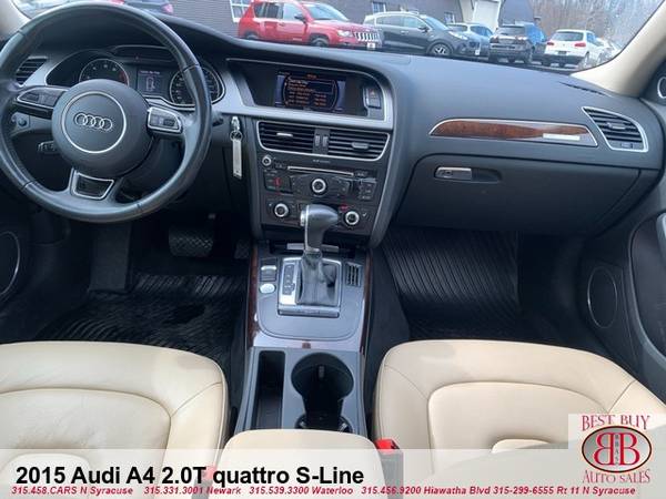 2015 AUDI A4 SLINE (EVERYBODY IS APPROVED) - - by for sale in Waterloo, NY – photo 20