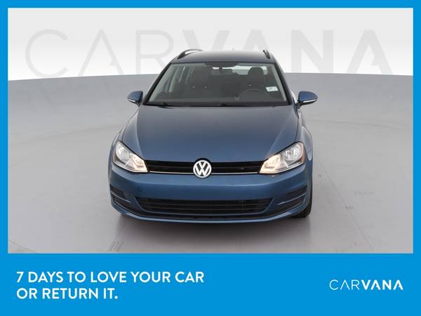 2015 VW Volkswagen Golf SportWagen TDI S Wagon 4D wagon Blue for sale in Arlington, District Of Columbia – photo 13