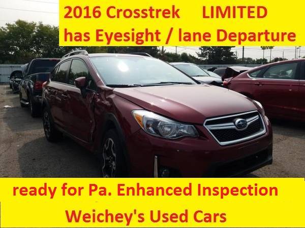 2016 Subaru Crosstrek ready for Enhanced Inspection has (R) Title for sale in Fenelton, PA – photo 9