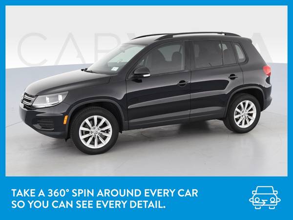 2017 VW Volkswagen Tiguan Limited 2 0T Sport Utility 4D suv Black for sale in Austin, TX – photo 3