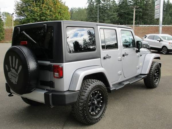 2014 Jeep Wrangler 4x4 4WD Unlimited Sahara SUV WARRANTY FOREVER -... for sale in Shelton, WA – photo 5