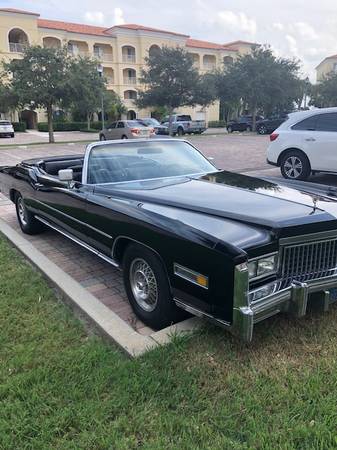 1975 Cadillac Eldorado Convertible - cars & trucks - by owner -... for sale in Fort Pierce, FL – photo 2