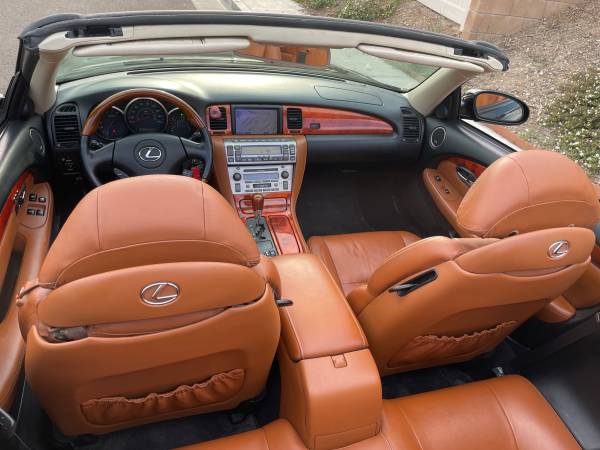 2003 Lexus SC430 convertible beautiful dark brown leather interior for sale in Sylmar, CA – photo 15