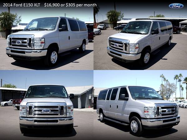 2014 Ford E150 E 150 E-150 XLT ONE OWNER FOR ONLY 305/mo! - cars for sale in Phoenix, AZ – photo 16