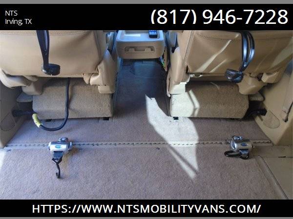 LEATHER 2010 HONDA ODYSSEY MOBILITY HANDICAPPED WHEELCHAIR RAMP VAN for sale in irving, TX – photo 18