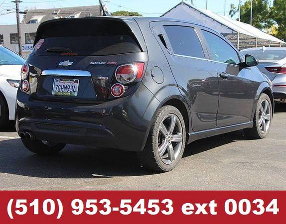 2014 Chevrolet Sonic Hatchback RS - Chevrolet grey for sale in Berkeley, CA – photo 5