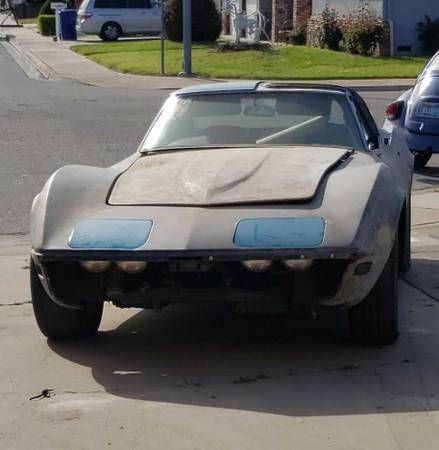 1972 C3 Corvette Project for sale in Turlock, CA – photo 2
