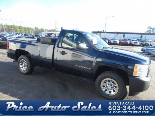 2009 Chevrolet Silverado 1500 Work Truck 4x4 2dr Regular Cab 8 ft.... for sale in Concord, NH – photo 5