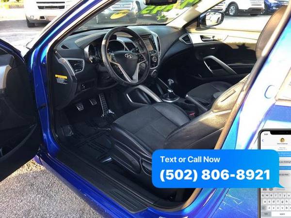 2013 Hyundai Veloster Base 3dr Coupe 6M EaSy ApPrOvAl Credit... for sale in Louisville, KY – photo 13