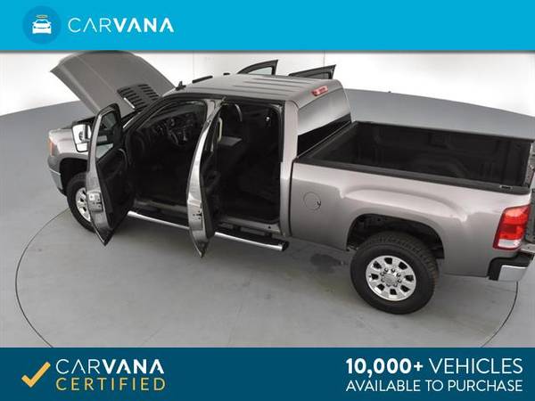 2012 GMC Sierra 3500 HD Crew Cab SLE Pickup 4D 8 ft pickup Gray - for sale in Springfield, MA – photo 13
