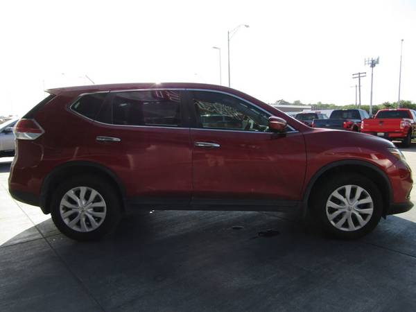 2015 *Nissan* *Rogue* *AWD 4dr S* Cayenne Red for sale in Omaha, NE – photo 8
