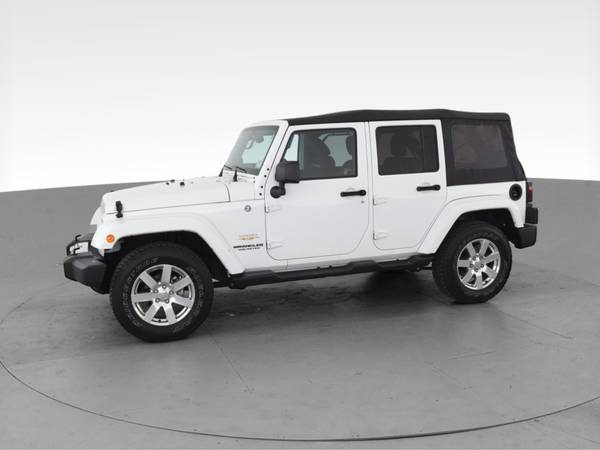 2015 Jeep Wrangler Unlimited Sahara Sport Utility 4D suv White - -... for sale in Fort Myers, FL – photo 4