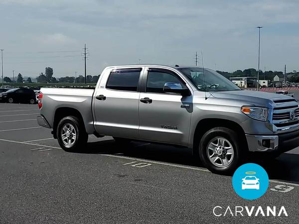 2017 Toyota Tundra CrewMax SR5 Pickup 4D 5 1/2 ft pickup Silver - -... for sale in Ashtabula, OH – photo 15