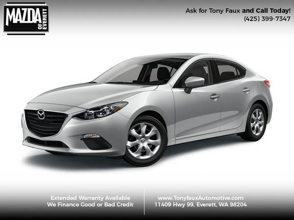 2016 Mazda Mazda3 i Call Tony Faux For Special Pricing for sale in Everett, WA