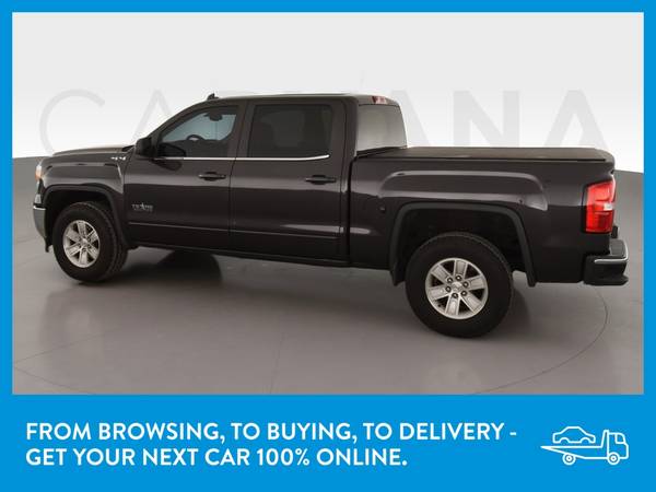 2015 GMC Sierra 1500 Crew Cab SLE Pickup 4D 6 1/2 ft pickup Gray for sale in Albany, NY – photo 5