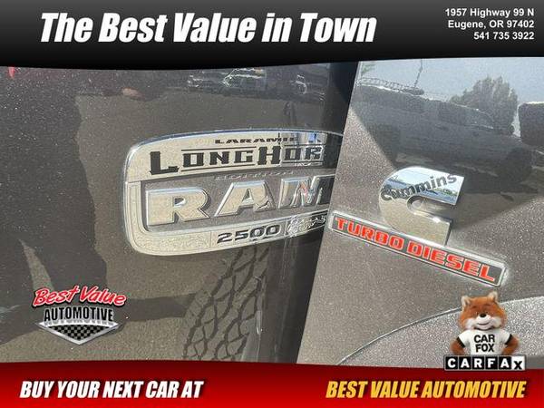 2016 Ram 2500 Crew Cab Laramie Longhorn Pickup 4D 8 ft - cars & for sale in Eugene, OR – photo 20