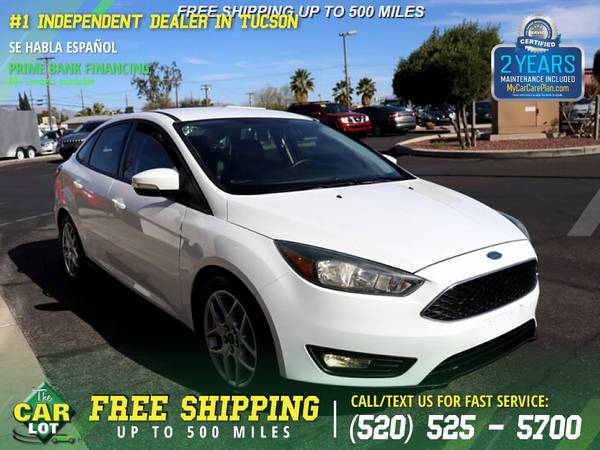 199/mo - 2015 Ford Focus SE - - by dealer - vehicle for sale in Tucson, AZ – photo 13