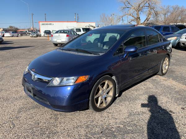 2007 BLUE HONDA CIVIC for $700 Down - cars & trucks - by dealer -... for sale in Lubbock, TX – photo 4