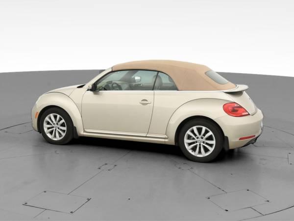 2014 VW Volkswagen Beetle TDI Convertible 2D Convertible Beige - -... for sale in Fort Myers, FL – photo 6