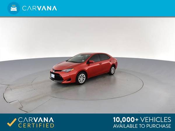 2018 Toyota Corolla LE Sedan 4D sedan Red - FINANCE ONLINE for sale in Atlanta, GA – photo 6