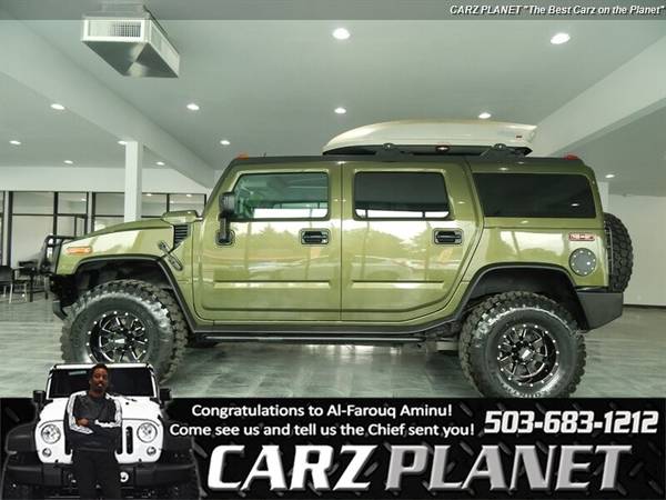 2003 HUMMER H2 4x4 4WD LIFTED WHEELS AND TIRES HUMMER H2 LOW MILES HUM for sale in Gladstone, OR