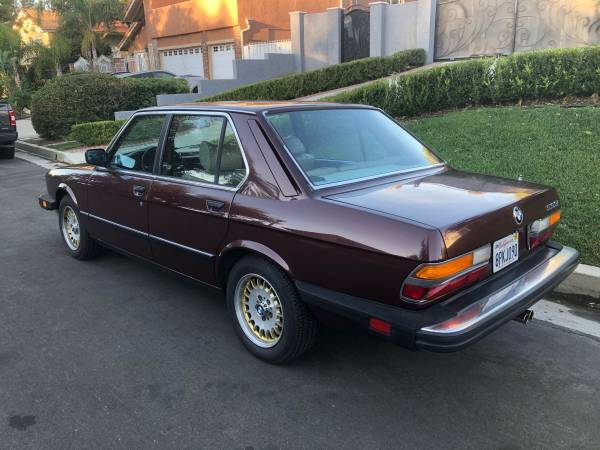 1984 BMW 533i E28, 5 Speed Manual........... $12,500 - cars & trucks... for sale in North Hollywood, CA – photo 4