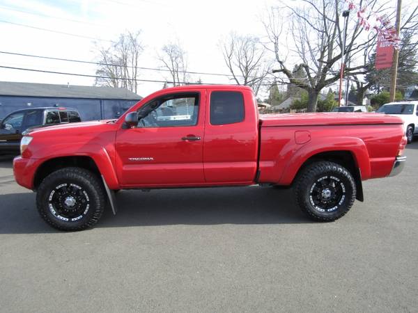 2007 Toyota Tacoma 4X4 Access V6 BRIGHT RED 164K SUPER SHARP MUST for sale in Milwaukie, OR – photo 10
