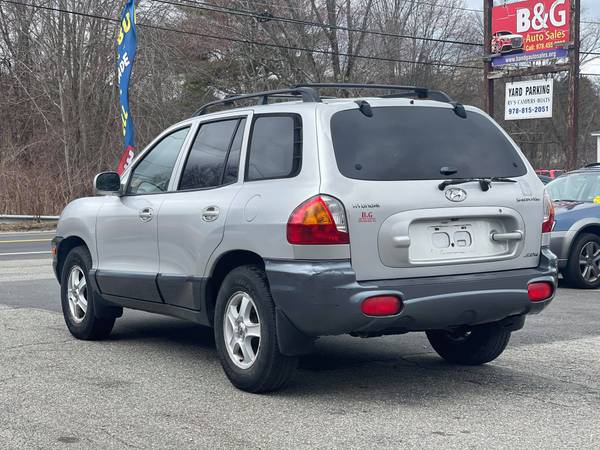 2002 Hyundai Santa Fe GLS 4WD 82K MILES ( 6 MONTHS WARRANTY ) - cars for sale in North Chelmsford, MA – photo 6