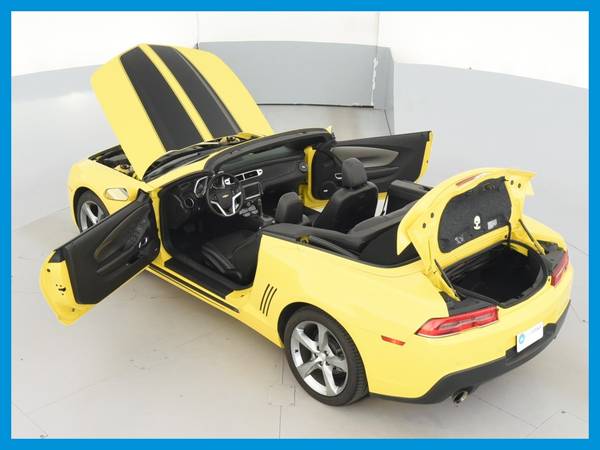 2014 Chevy Chevrolet Camaro LT Convertible 2D Convertible Yellow for sale in LAWTON, OK – photo 17