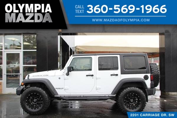 2014 Jeep Wrangler Unlimited Rubicon for sale in Olympia, WA