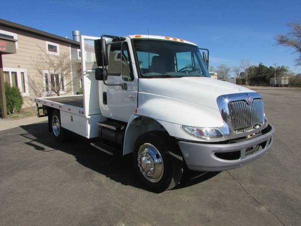 2003 International 4300 Reg Cab W/12 Flat-bed - cars for sale in Other, IA – photo 9