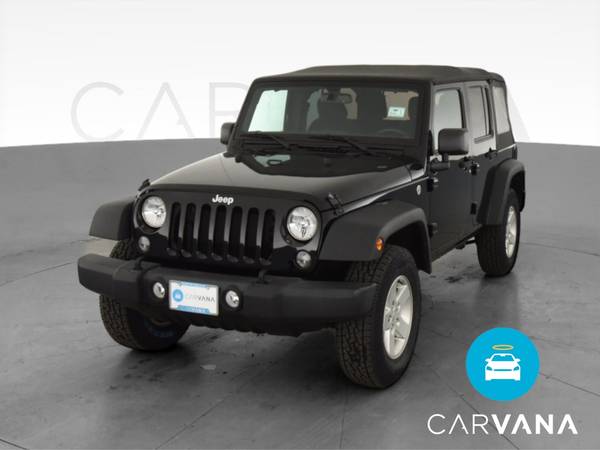2017 Jeep Wrangler Unlimited Sport S Sport Utility 4D suv Black - -... for sale in Youngstown, OH