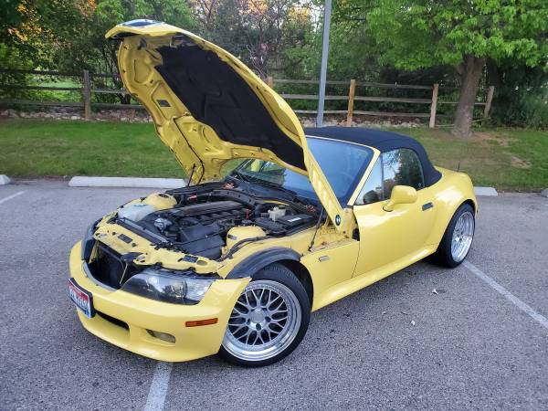 2000 BMW Z3 5 speed rare dakar yellow with only 58k miles! - cars & for sale in Boise, ID – photo 12