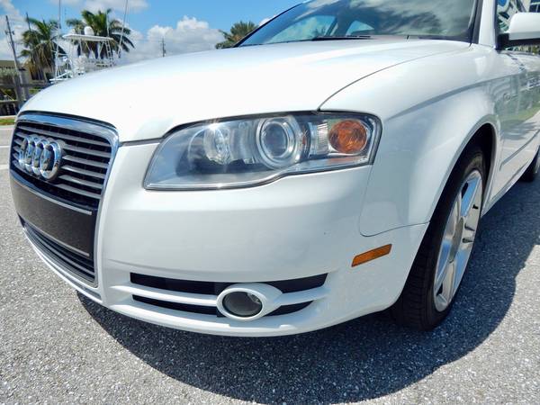 2007 AUDI A4 2.0L TURBO AUTO WHITE ON BEIGE CLEAN TITLE LOW MILES NICE for sale in LAKE PATK, FL – photo 11