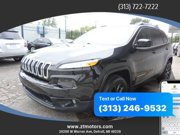 2015 Jeep Cherokee Latitude Sport Utility 4D ***AS LOW AS $495 DOWN!!! for sale in Detroit, MI – photo 3