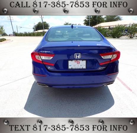 2019 Honda Accord Sedan Sport 1.5T - Finance Low for sale in Granbury, TX – photo 4