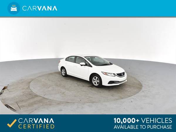2014 Honda Civic Natural Gas Sedan 4D sedan White - FINANCE ONLINE for sale in Tucson, AZ – photo 9