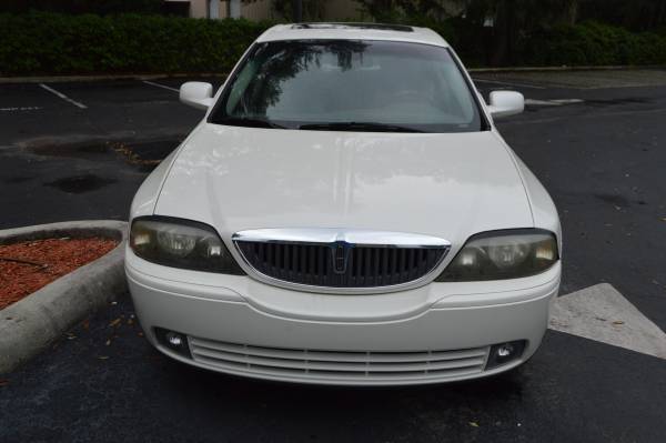 2004 LINCOLN LS WHITE/TAN LOADED 78K MILES for sale in TAMPA, FL – photo 8