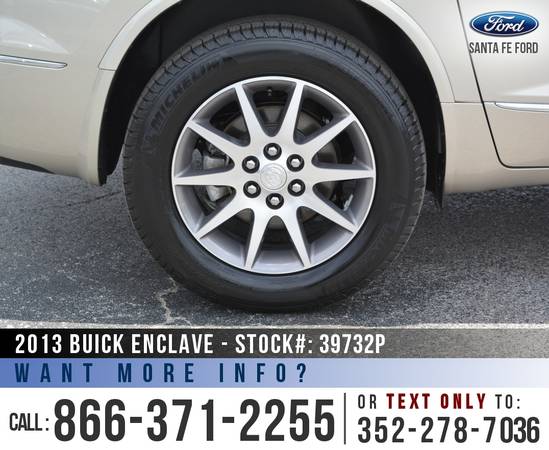 *** 2013 Buick Enclave SUV *** Homelink - Leather Seats - Remote Start for sale in Alachua, FL – photo 8
