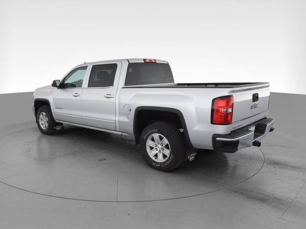 2015 GMC Sierra 1500 Crew Cab SLE Pickup 4D 6 1/2 ft pickup Silver -... for sale in Imperial Beach, CA – photo 7