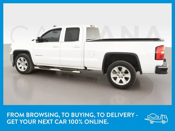 2016 GMC Sierra 1500 Double Cab SLE Pickup 4D 6 1/2 ft pickup White for sale in Chicago, IL – photo 5