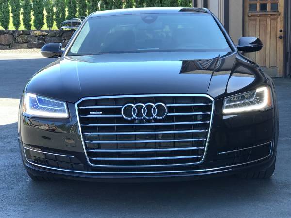2015 Audi A-8 L 4 0T Quattro Tiptronic Black on Black - cars & for sale in Damascus, OR – photo 3