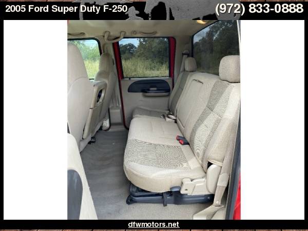 2005 Ford Super Duty F-250 Crew Cab XLT 4WD FX4 Offroad Diesel for sale in Lewisville, TX – photo 19
