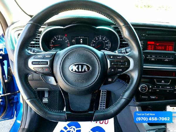 2015 Kia Optima 4dr Sdn SX Turbo - CALL/TEXT TODAY! - cars & trucks... for sale in Sterling, CO – photo 9