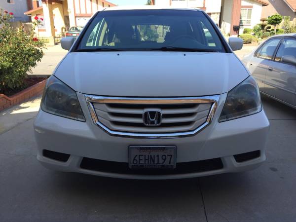 2008 Honda Odyssey, 91541 Miles, White, Clean Title, No Accidents for sale in Norwalk, CA