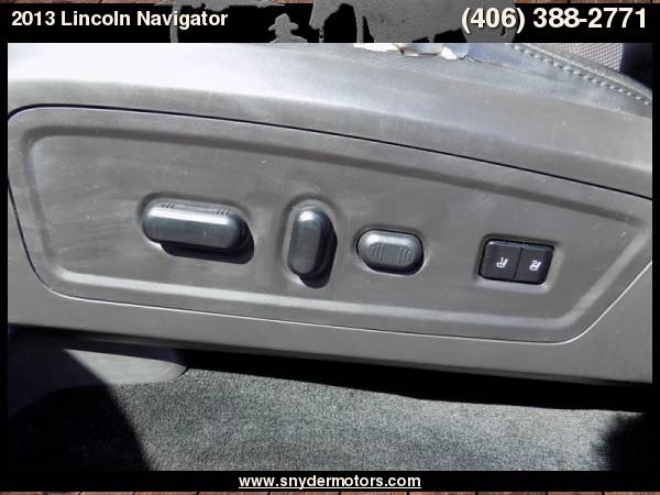 2013 Lincoln Navigator, clean, 4x4, leather, moon, DVD for sale in Belgrade, MT – photo 10