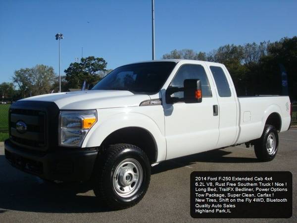 2014 Ford F-250 SuperDuty 4X4 Ext Cab Long Bed 4x4 F250 F350 1 Owner for sale in Highland Park, WI – photo 14